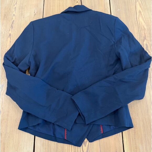 Women's Abercrombie & Fitch Navy Blazer Small - Picture 7 of 7